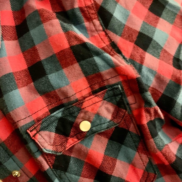 BC clothing checkered long sleeve - Picture 5 of 7